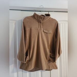 Sweater 1/4 button up
